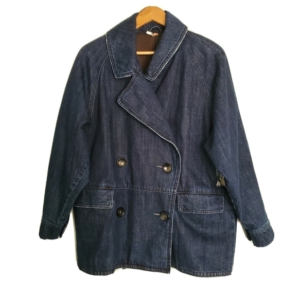 NEW Free People Denim Dolman Jacket - Picture 2 of 5